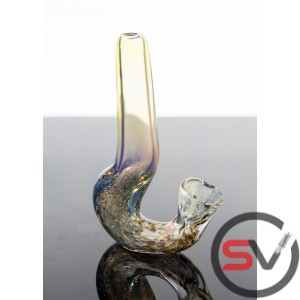 MULTI-COLOR ONE HITTER WITH FLAT BASE 5CT/PK